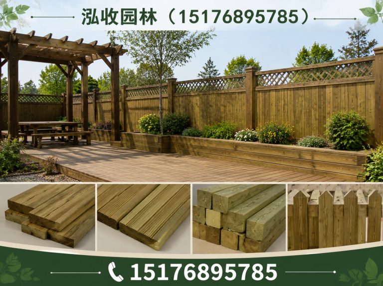 贵阳京津冀防腐木工程展示图